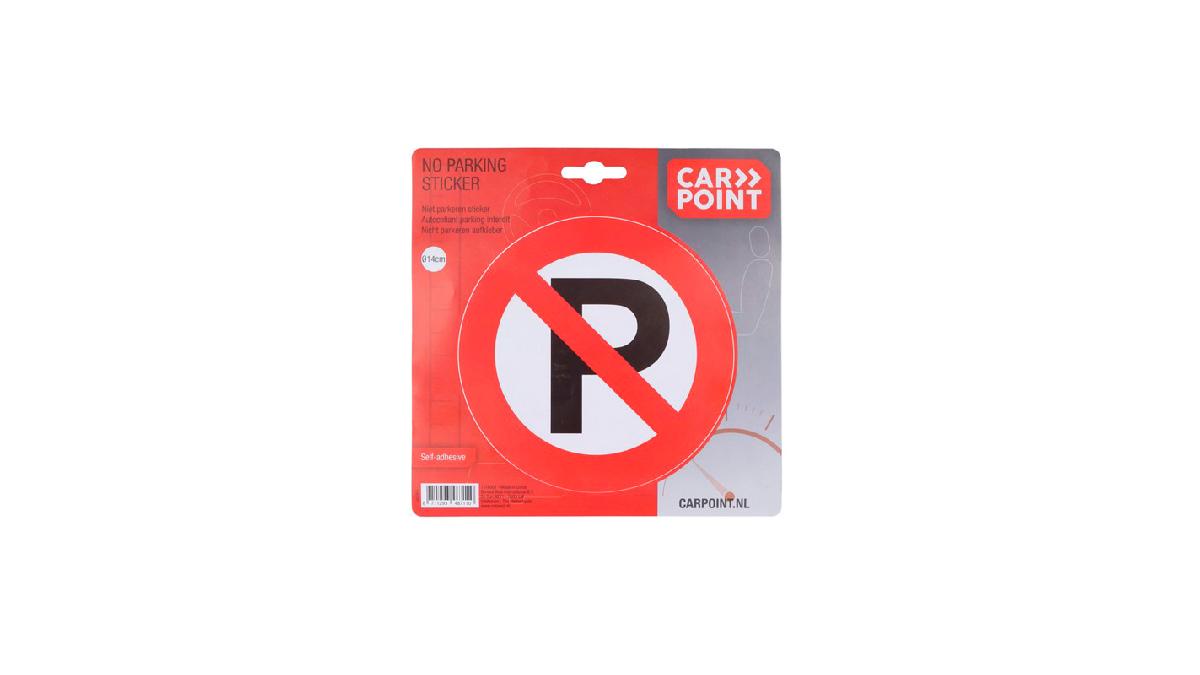 Carpoint+Autocollant+Parking+Interdit